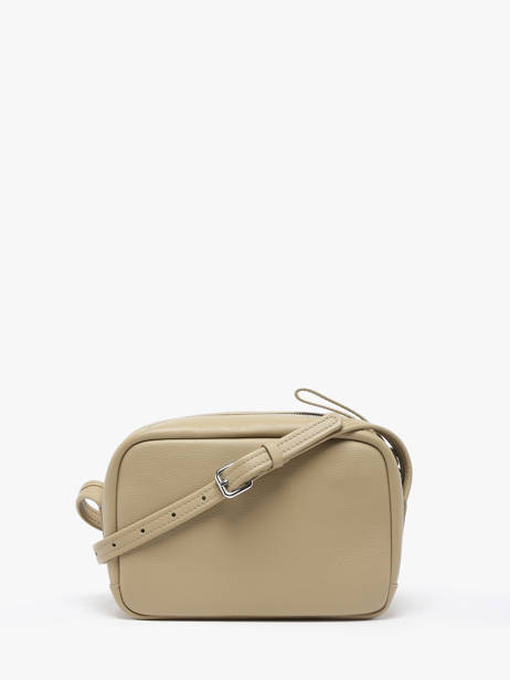 Cross Body Tas City Court Leder Lacoste Beige city court NF4506IE ander zicht 4